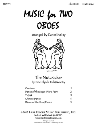 Book cover for The Nutcracker for Oboe Duet - Music for Two Oboes