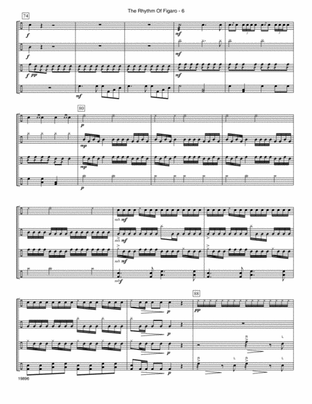 Rhythm Of Figaro, The - Conductor Score (Full Score)