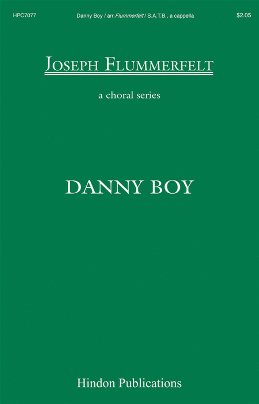 Danny Boy 4-Part scores gallery preview page 1