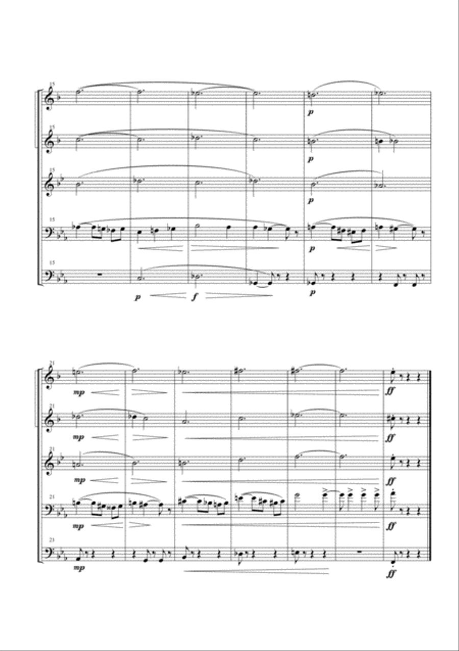 Carmen Suite No. 1 for Brass Quintet image number null