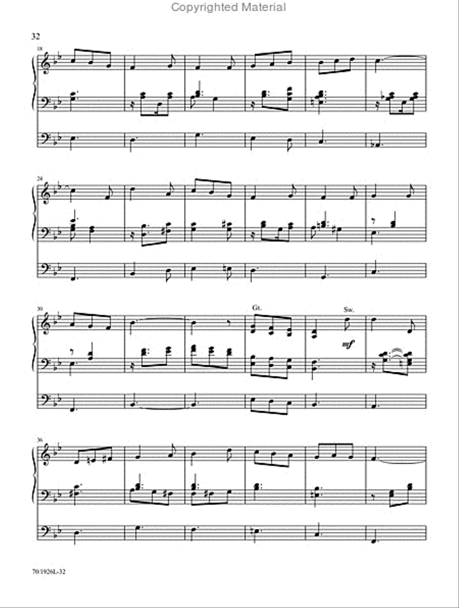 The Heart and Soul of Christmas Organ Solo scores gallery preview page 19