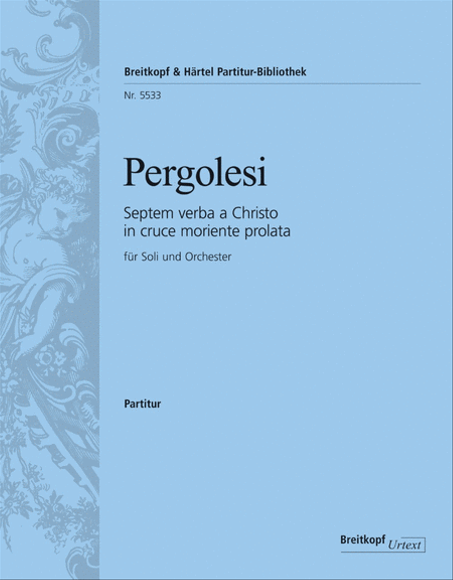 Septem verba a Christo in cruce moriente prolata 4-Part scores gallery preview page 1