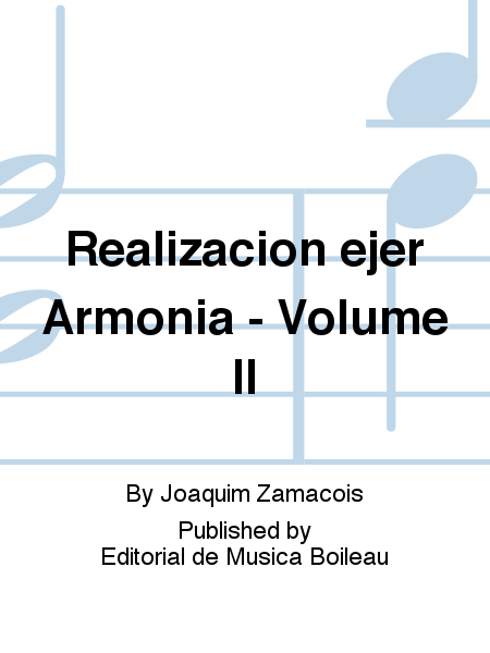 Realizacion Ejer.Armonia Vol.II
