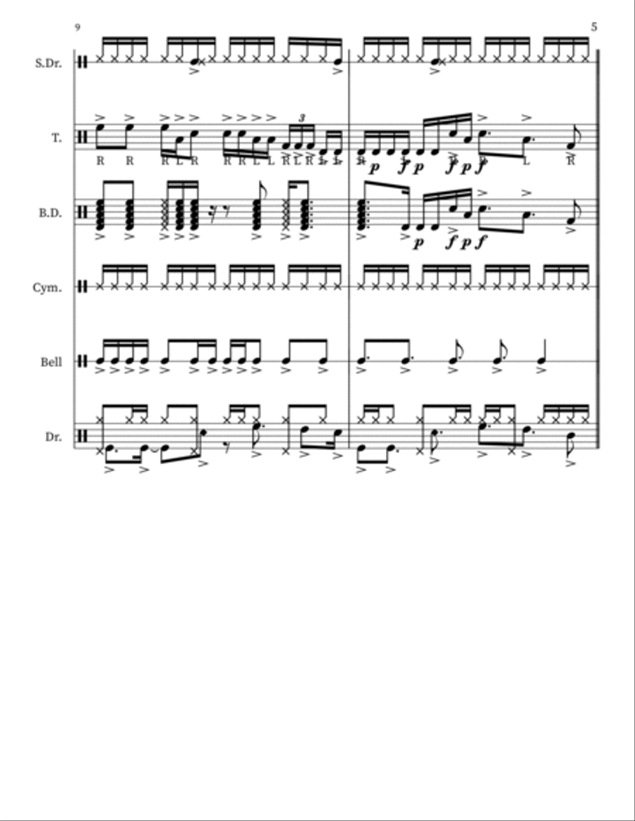 2023 2023 Marching Band scores gallery preview page 5