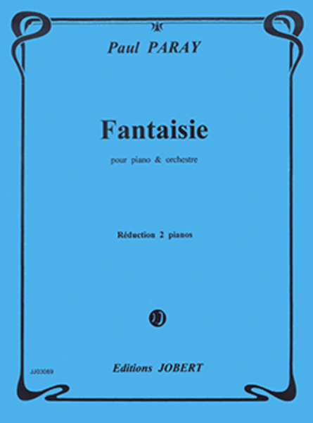 Fantaisie Pour Piano Et Orchestre