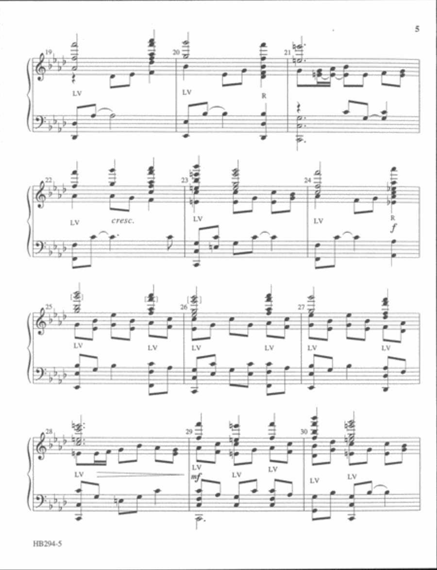 Coventry Carol - Helman 5-Octaves scores gallery preview page 4