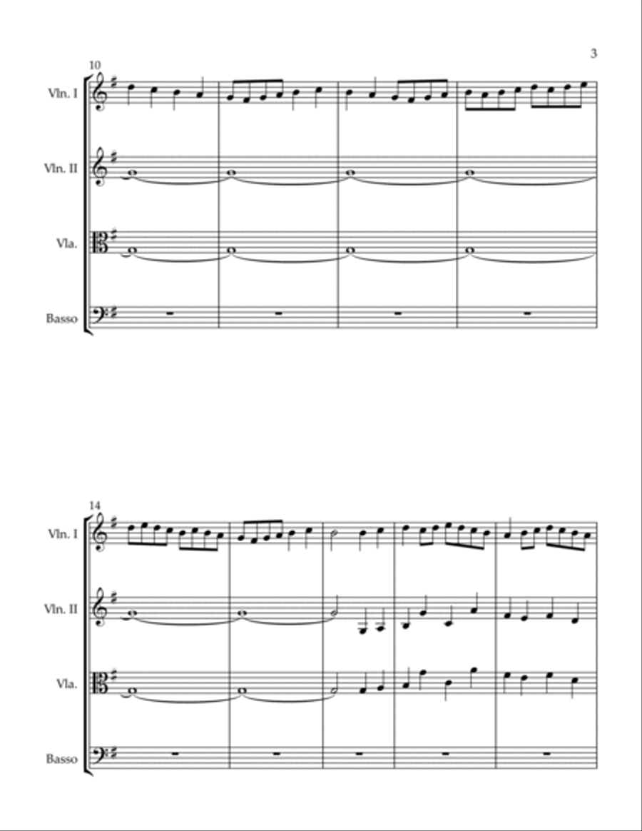 Alcina Tamborino Alcina Tamborino String Orchestra scores gallery preview page 3