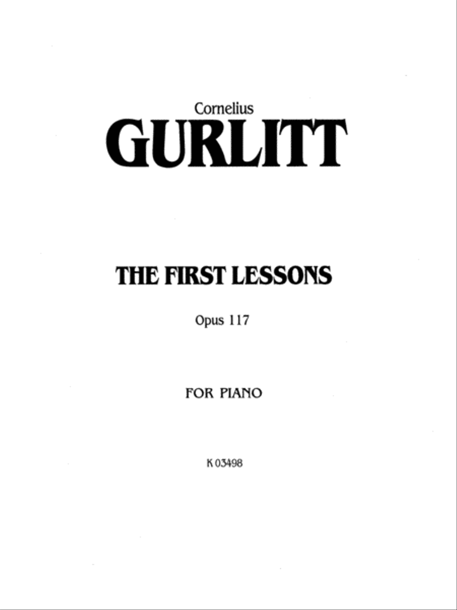 First Lessons, Op. 117 Piano Solo scores gallery preview page 2