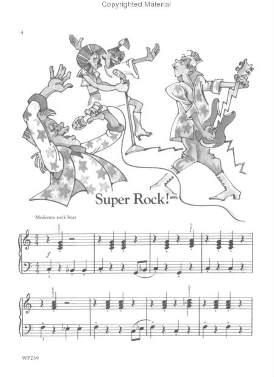 Boogie, Rock and Country, Level 2 Piano Method scores gallery preview page 2