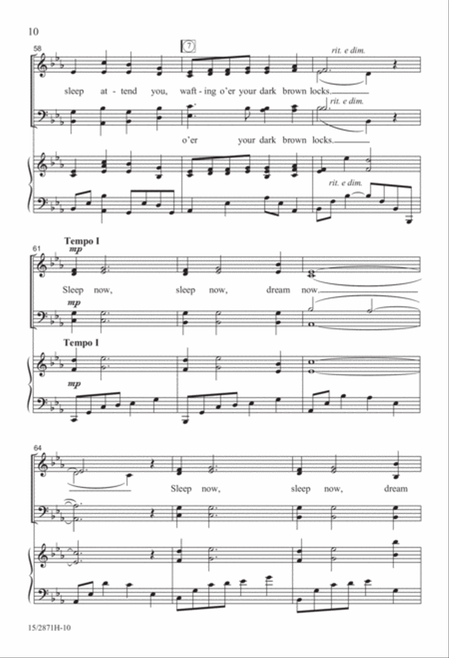 Don't Forget Me 4-Part scores gallery preview page 10
