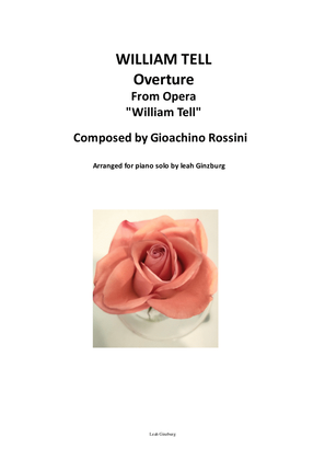Book cover for WILLIAM TELL (Overture From Opera William Tell) by Gioachino Rossini