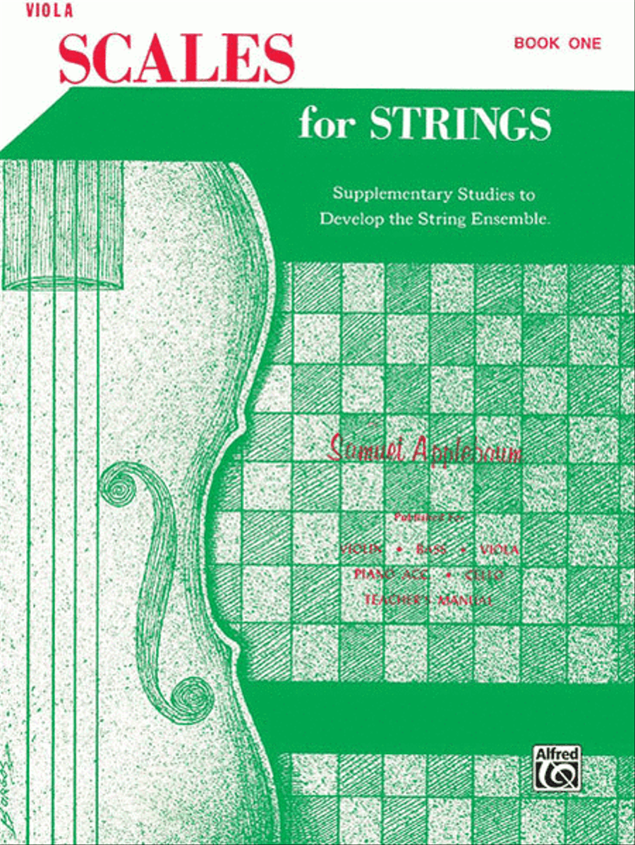 Scales for Strings, Book 1