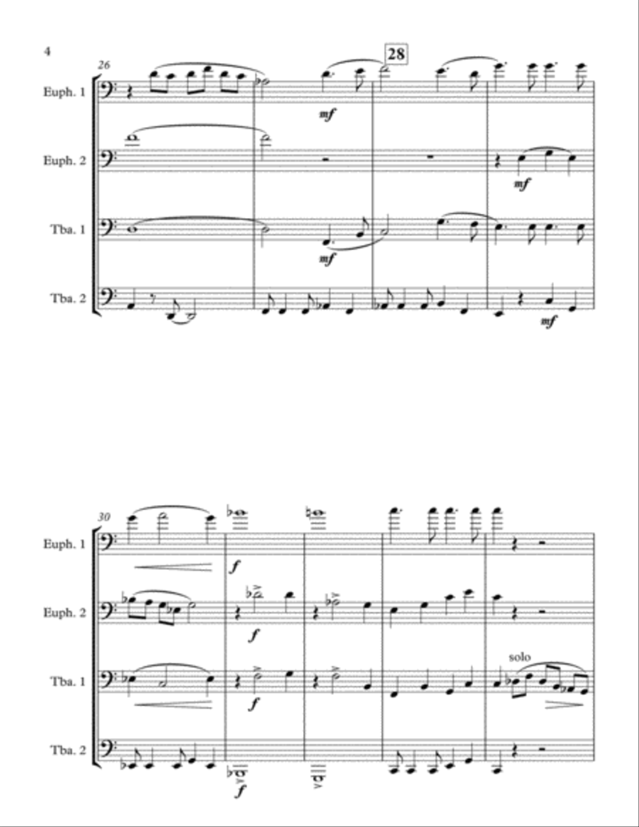 Dancing In The Dark School and Community scores gallery preview page 4
