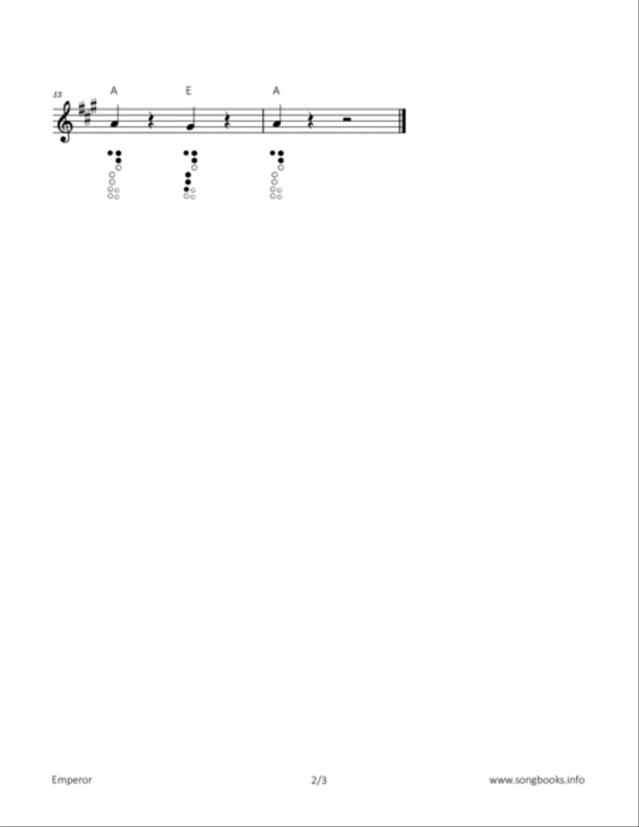 Emperor Chamber Music scores gallery preview page 2