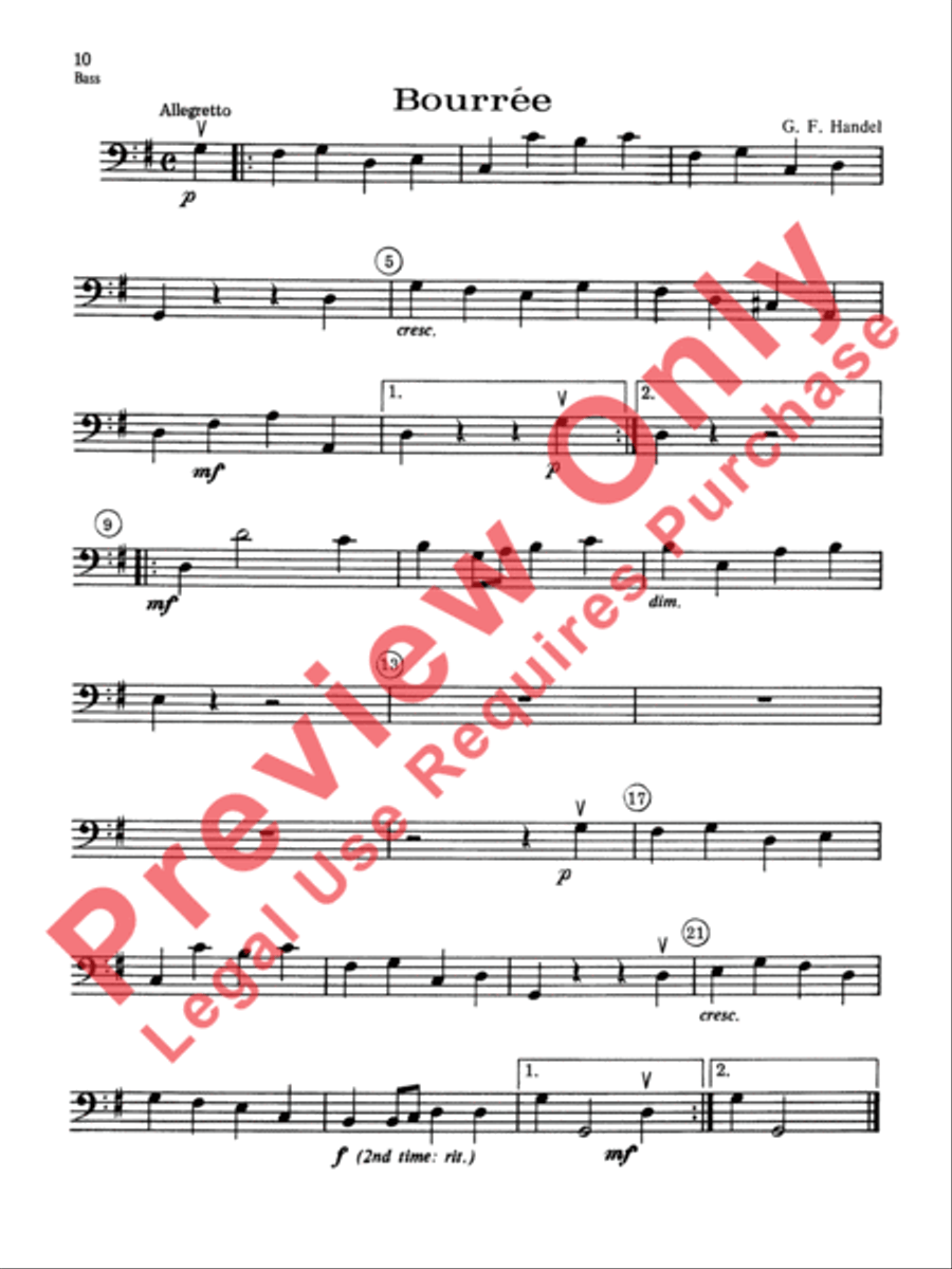 String Orchestra Accompaniments to Solos from Volumes 1 & 2 String Orchestra scores gallery preview page 7