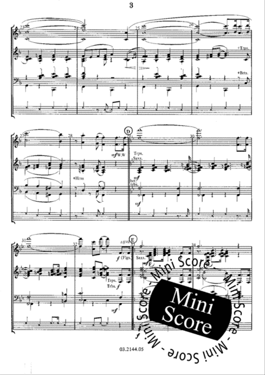 The Syncopated Clock The Syncopated Clock Concert Band scores gallery preview page 7
