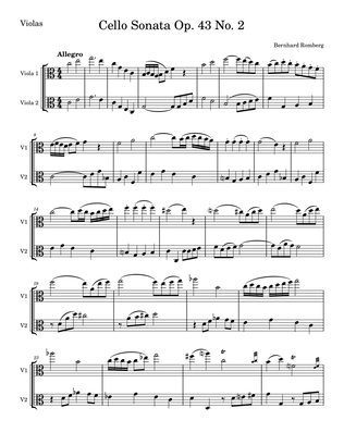 Cello Sonata Op. 43 No. 2