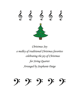 Christmas Joy Medley for string quartet
