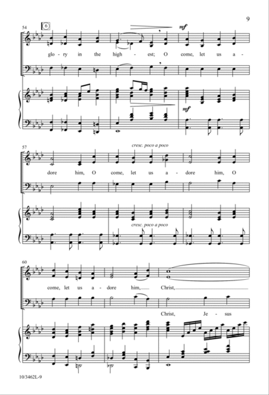 The Birthday of a King The Birthday of a King 3-Part scores gallery preview page 9