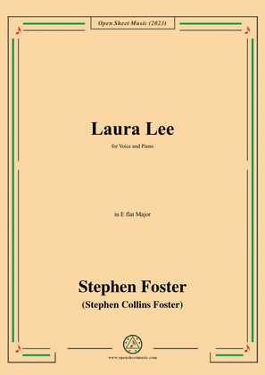 S. Foster-Laura Lee,in E flat Major