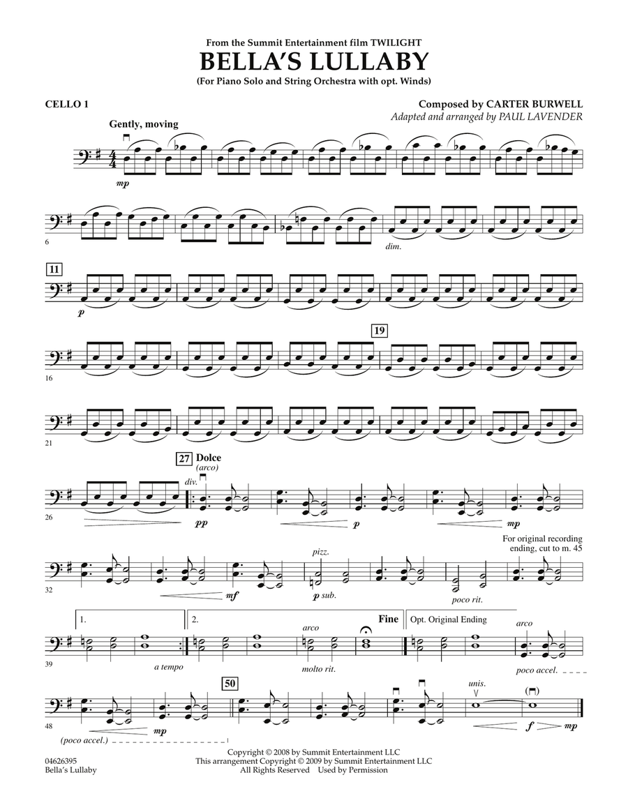 Bella's Lullaby (from 