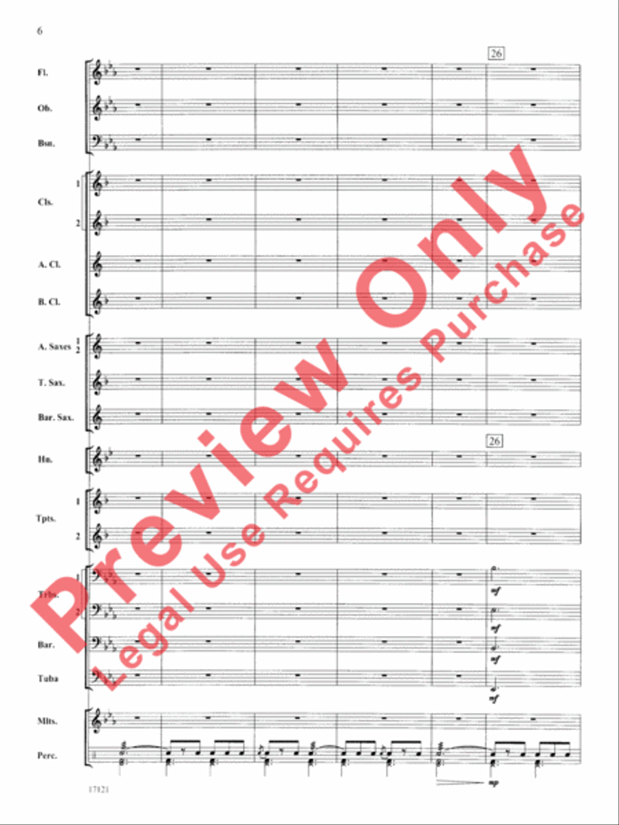 Loch Lomond Concert Band scores gallery preview page 7