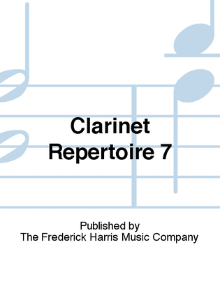 Clarinet Repertoire 7