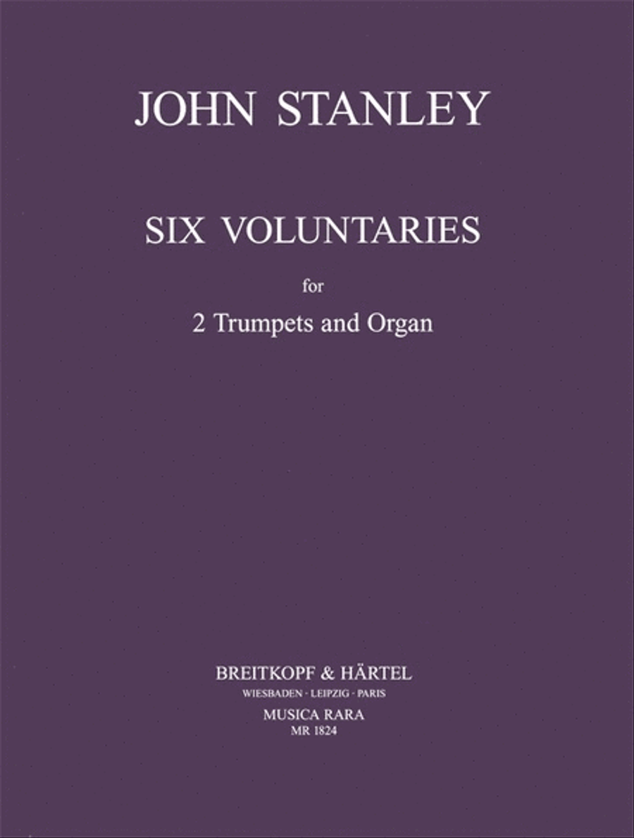 6 Voluntaries 6 Voluntaries Piano Trio scores gallery preview page 1