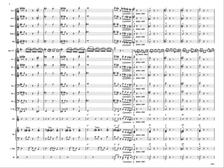 The Green Hornet Jazz Ensemble scores gallery preview page 4
