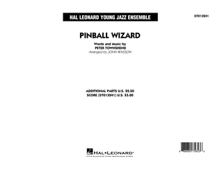 Pinball Wizard (Arr. John Wasson) - Conductor Score (Full Score)