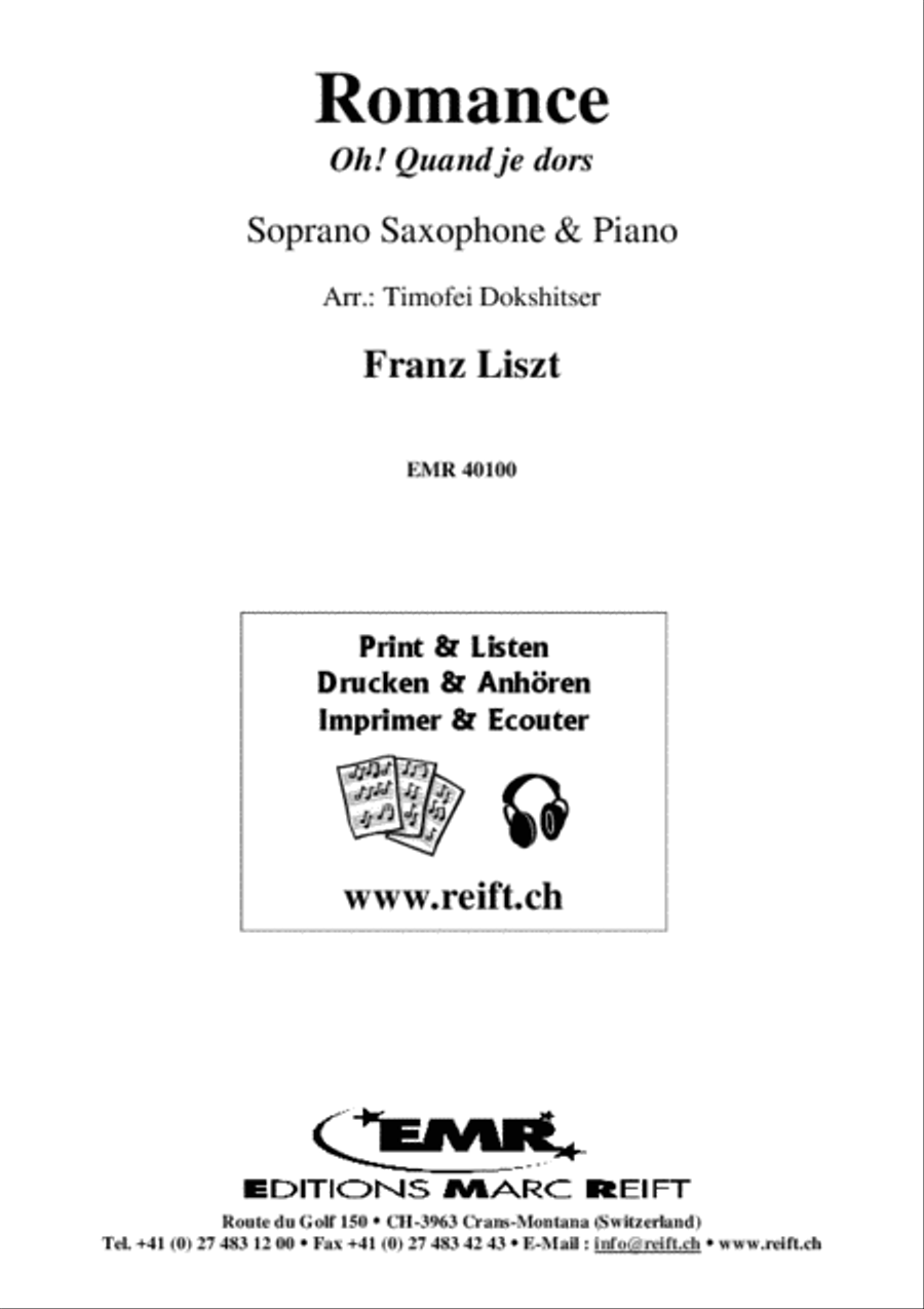 Romance Soprano Saxophone scores gallery preview page 2