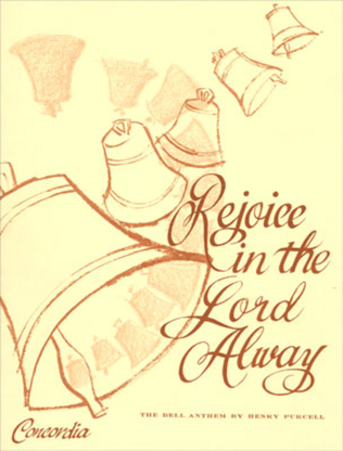 Book cover for Rejoice in the Lord Alway / The Bell Anthem (Full Score)