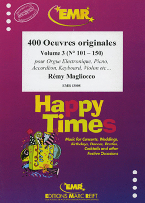 400 Oeuvres Originales Volume 3