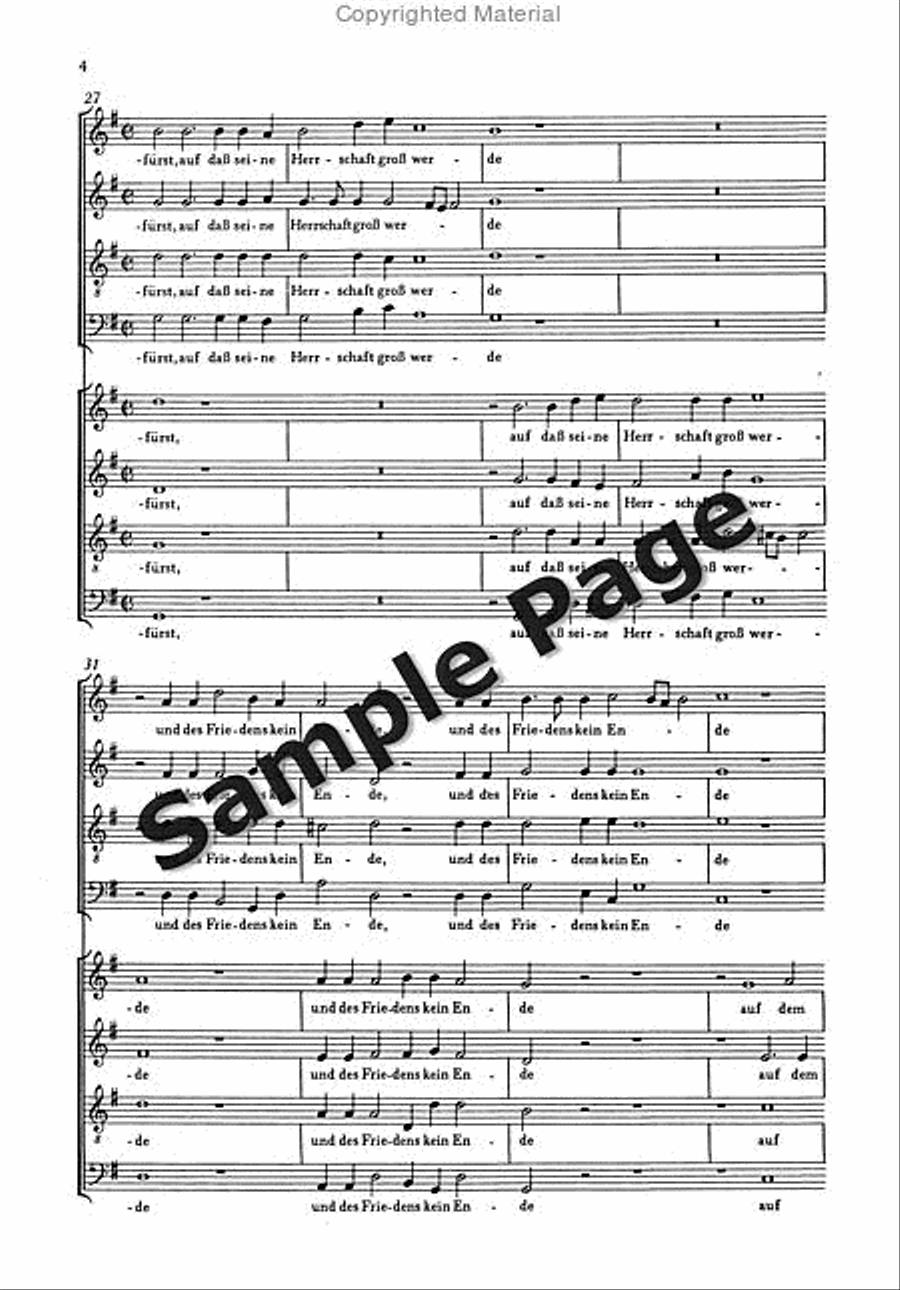 Franck Ein Kind/walther Gelbetmixed Chor Mixed Choir scores gallery preview page 5