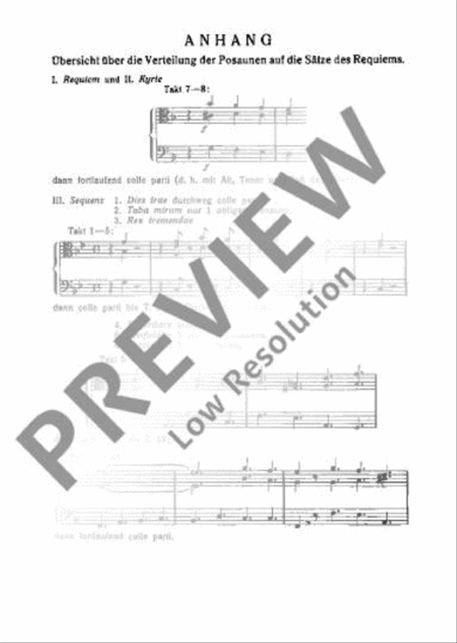 Requiem Choir scores gallery preview page 14
