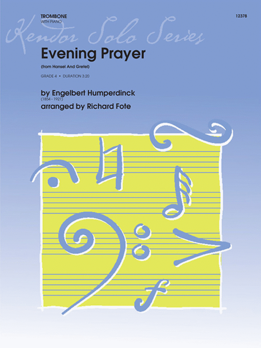 Evening Prayer (from Hansel And Gretel) Trombone scores gallery preview page 1