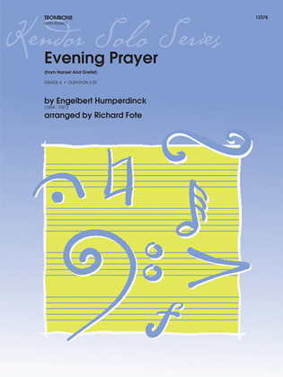 Book cover for Evening Prayer (from Hansel And Gretel)