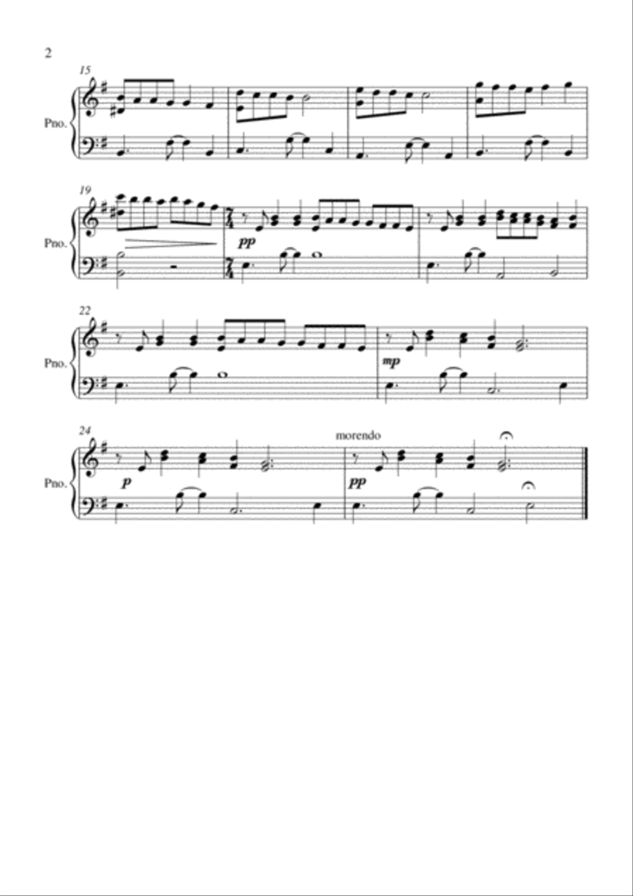 Song Of The Lonely Squaw Piano Solo scores gallery preview page 2