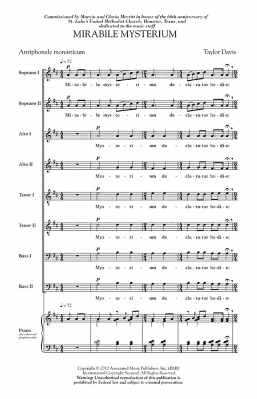 Mirabile Mysterium Divisi scores gallery preview page 2