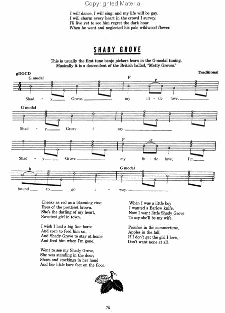 The Banjo Player's Songbook Banjo scores gallery preview page 3