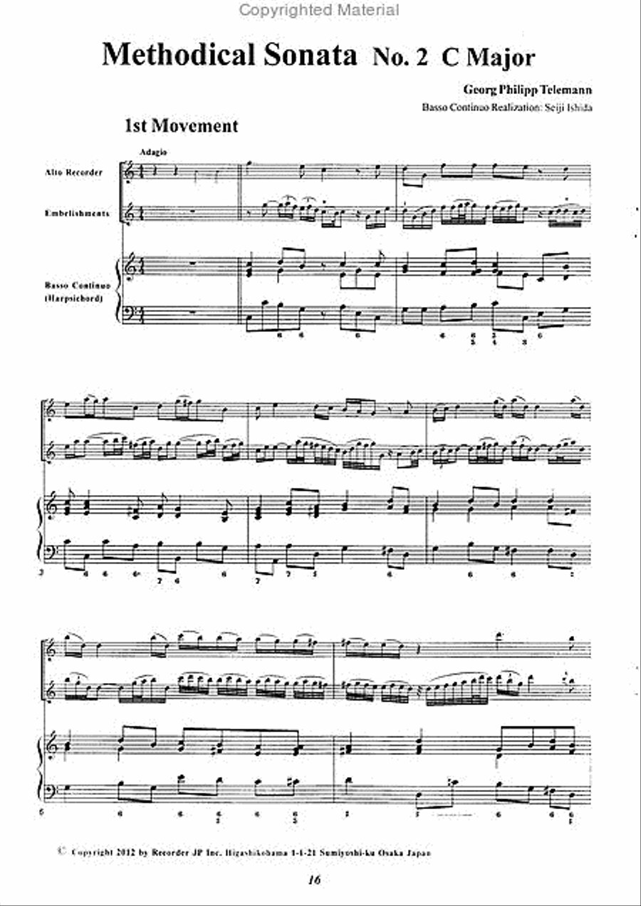 Methodical Sonata No. 2 C Major image number null