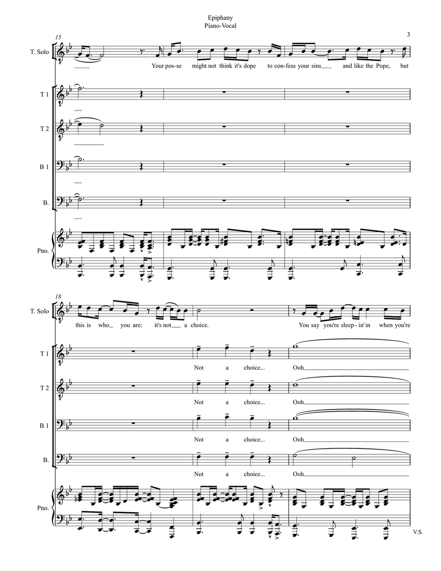 Epiphany Epiphany TTBB scores gallery preview page 3