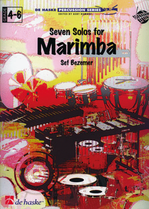 Book cover for Seven Solos for Marimba