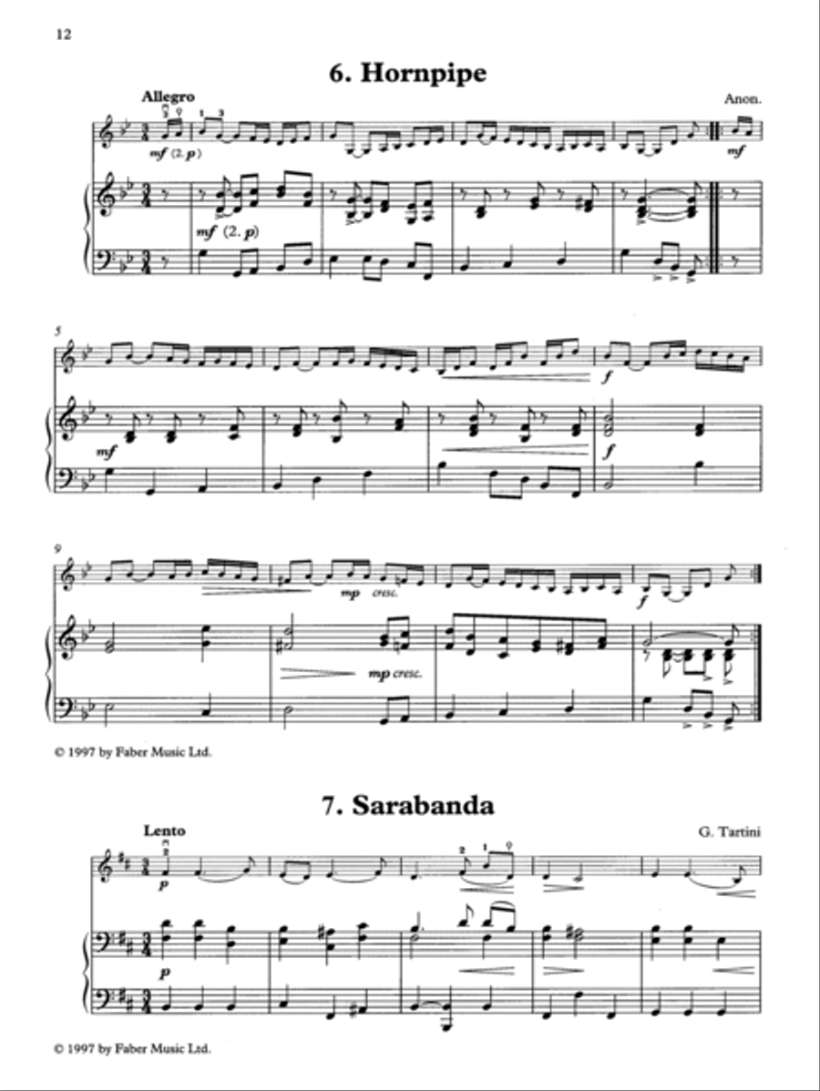Thumb Position Repertoire (Cello) Piano Accompaniment scores gallery preview page 4