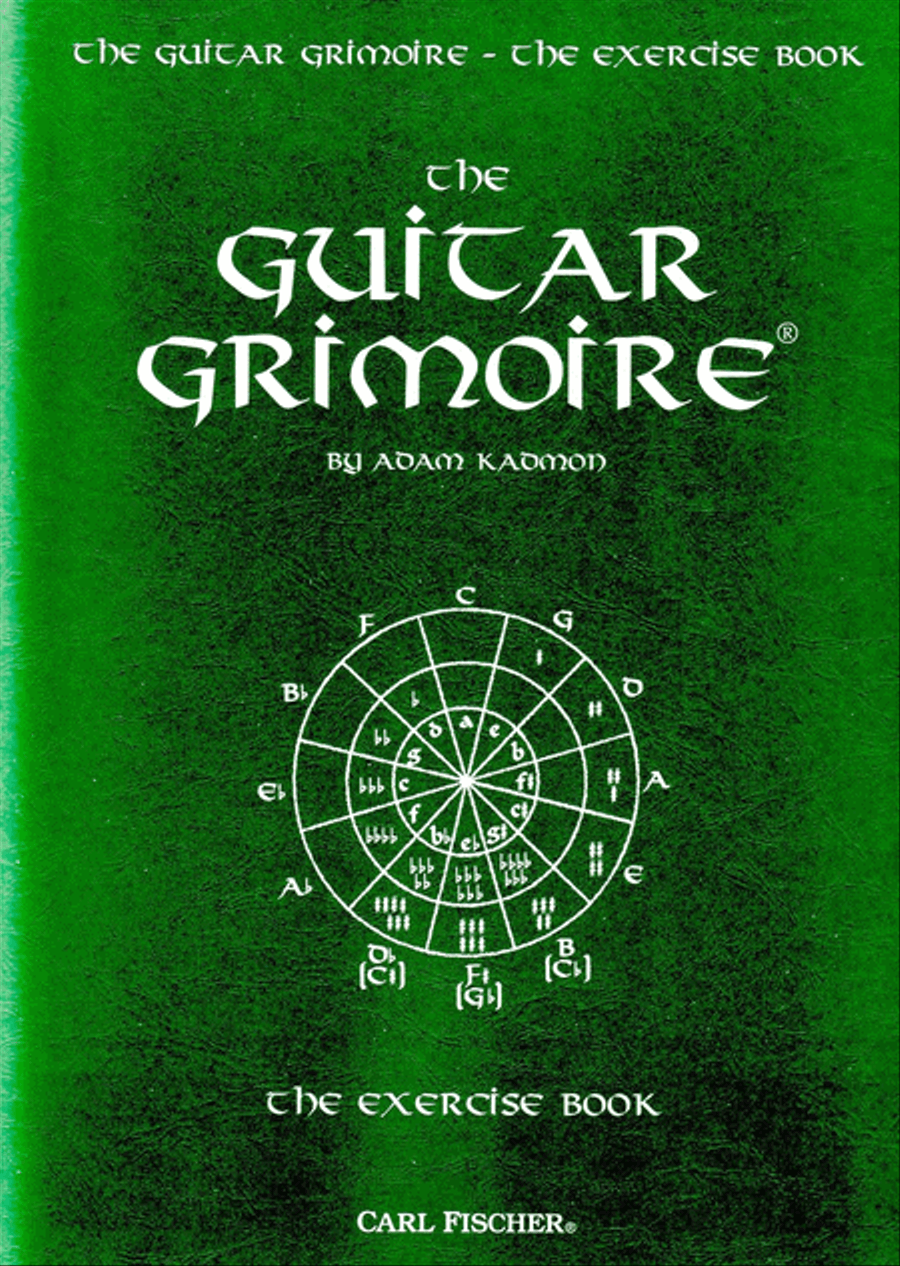 The Guitar Grimoire The Exercise Book by Adam Kadmon Guitar Tablature Sheet Music Sheet Music Plus