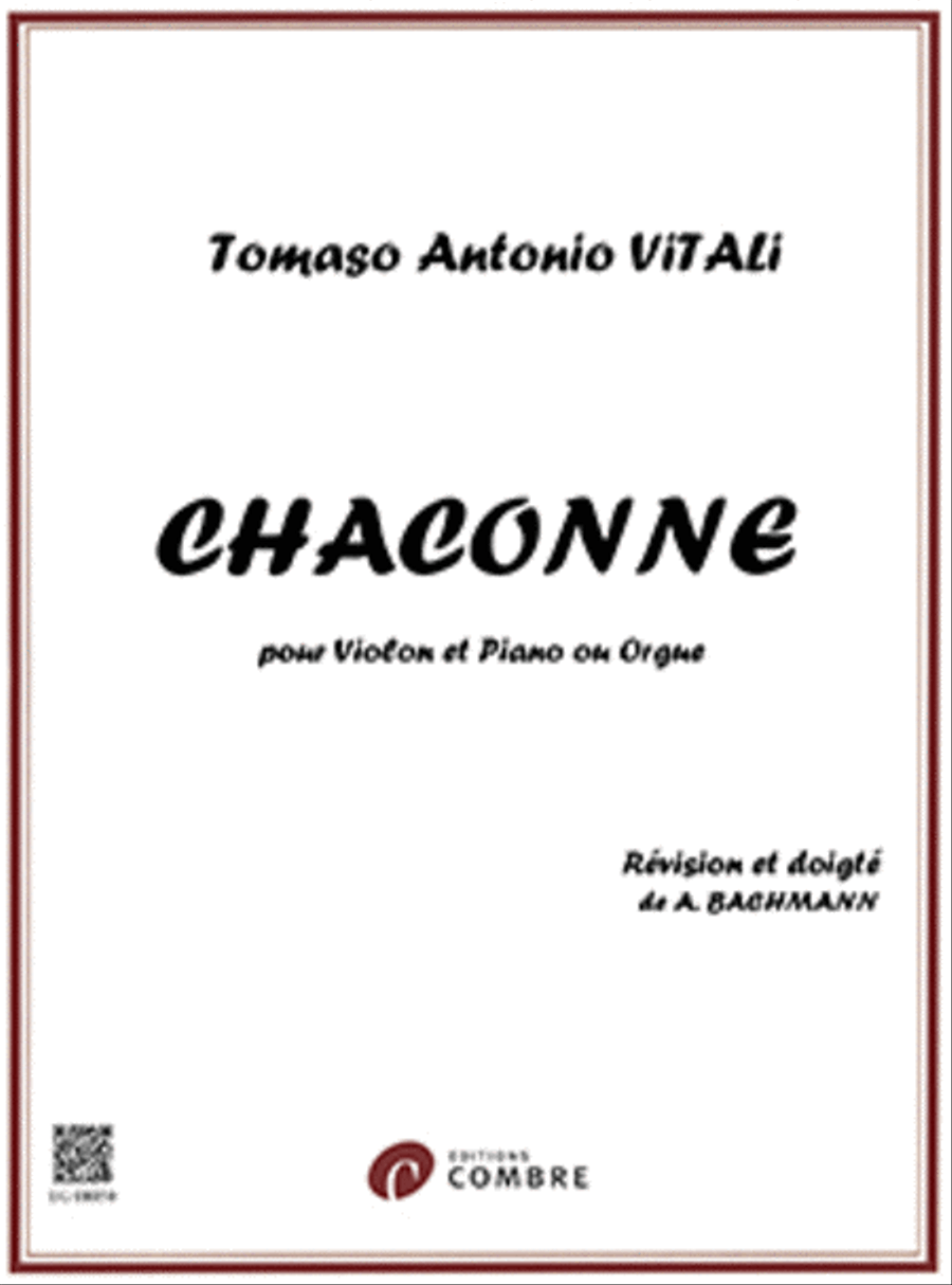 Chaconne Violin Solo scores gallery preview page 1