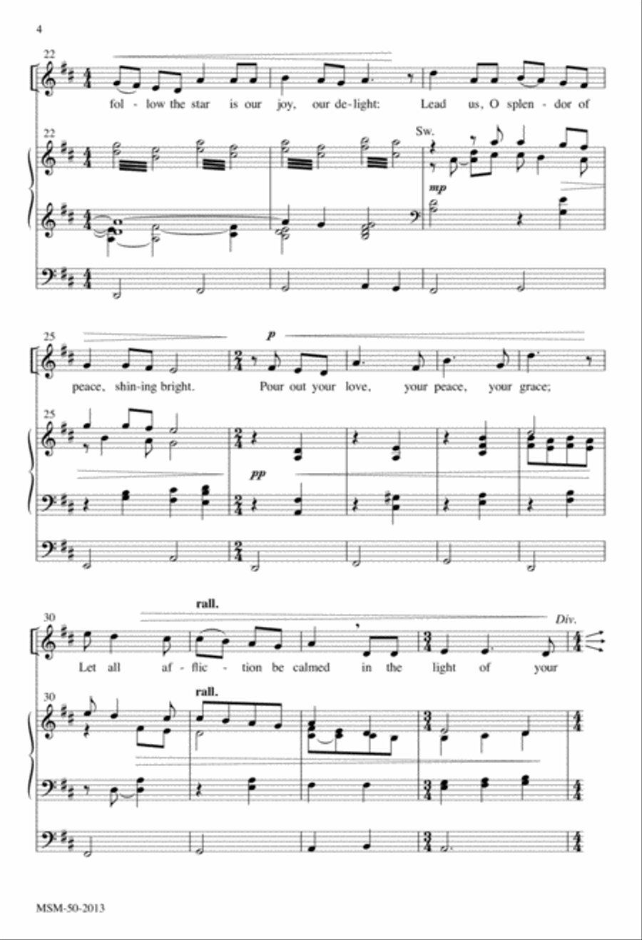 To Follow the Star SSA scores gallery preview page 4