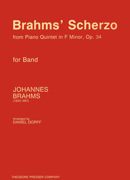 Brahms' Scherzo