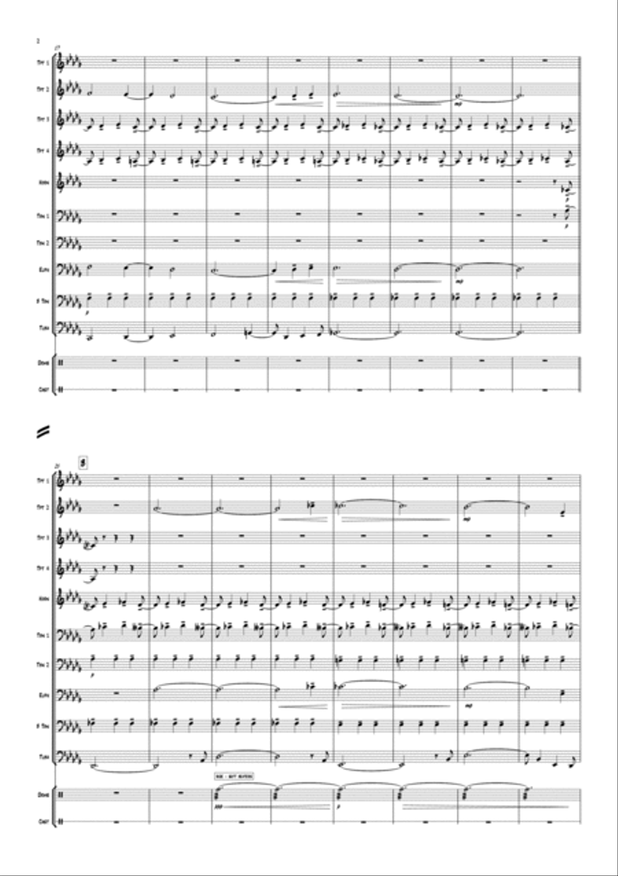 Minuano (six-eight) Euphonium scores gallery preview page 4