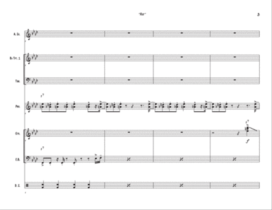 Rise Alto Saxophone scores gallery preview page 3